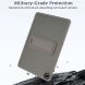 Защитный чехол Deexe Crystal Kickstand для Samsung Galaxy Tab A9 Plus (X210/216) - Gold. Фото 9 из 12