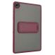Защитный чехол Deexe Crystal Kickstand для Samsung Galaxy Tab A9 Plus (X210/216) - Wine Red. Фото 5 из 12