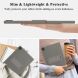 Защитный чехол Deexe Crystal Kickstand для Samsung Galaxy Tab A9 Plus (X210/216) - Gold. Фото 7 из 12