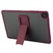 Защитный чехол Deexe Crystal Kickstand для Samsung Galaxy Tab A9 Plus (X210/216) - Wine Red. Фото 2 из 12