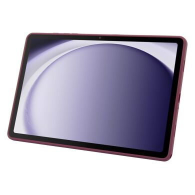 Защитный чехол Deexe Crystal Kickstand для Samsung Galaxy Tab A9 Plus (X210/216) - Wine Red