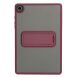 Защитный чехол Deexe Crystal Kickstand для Samsung Galaxy Tab A9 Plus (X210/216) - Wine Red. Фото 4 из 12