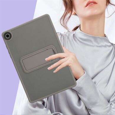 Защитный чехол Deexe Crystal Kickstand для Samsung Galaxy Tab A9 Plus (X210/216) - Gold