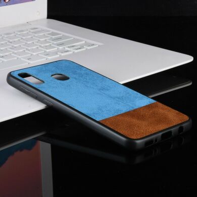 Захисний чохол Deexe Elegant Series для Samsung Galaxy A30 (A305) - Blue