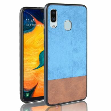 Захисний чохол Deexe Elegant Series для Samsung Galaxy A30 (A305) - Blue