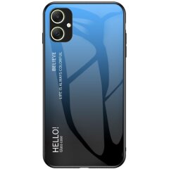 Захисний чохол Deexe Gradient Color для Samsung Galaxy A05 (A055) - Black / Blue