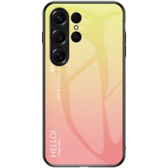 Захисний чохол Deexe Gradient Color для Samsung Galaxy S26 Ultra - Yellow