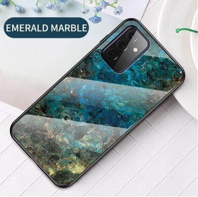 Защитный чехол Deexe Gradient Pattern для Samsung Galaxy A72 (А725) - Emerald