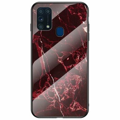 Защитный чехол Deexe Gradient Pattern для Samsung Galaxy M31 (M315) - Red