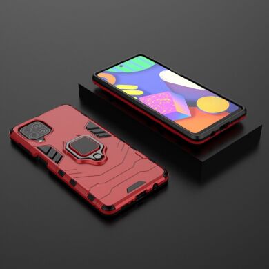 Захисний чохол Deexe Hybrid Case для Samsung Galaxy M62 - Red