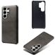 Захисний чохол Deexe Leather Back Cover для Samsung Galaxy S26 Ultra - Black