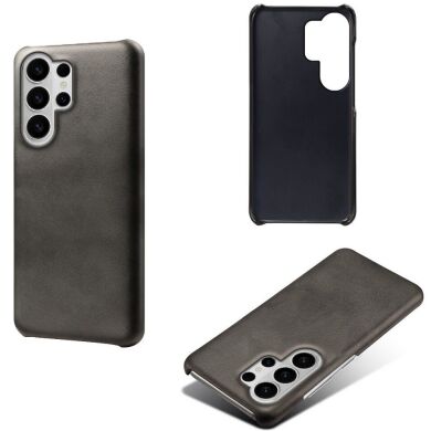 Захисний чохол Deexe Leather Back Cover для Samsung Galaxy S26 Ultra - Black