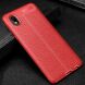 Захисний чохол Deexe Leather Cover для Samsung Galaxy A01 Core (A013) - Red