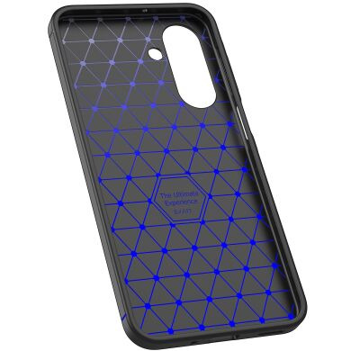 Защитный чехол Deexe Leather Cover для Samsung Galaxy A17 (A175) - Black