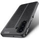 Защитный чехол Deexe Leather Cover для Samsung Galaxy A17 (A175) - Black. Фото 5 из 11