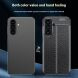 Защитный чехол Deexe Leather Cover для Samsung Galaxy A17 (A175) - Black. Фото 8 из 11