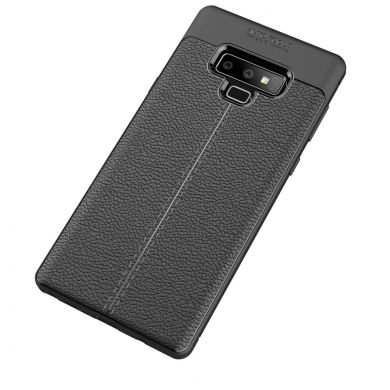 Защитный чехол Deexe Leather Cover для Samsung Galaxy Note 9 (N960) - Black