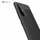 Защитный чехол Deexe Leather Cover для Samsung Galaxy S20 Plus (G985) - Black. Фото 4 из 12