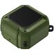 Защитный чехол Deexe Orbit Shield для Samsung Galaxy Buds 4 / Buds 4 Pro - Black / Green. Фото 1 из 8