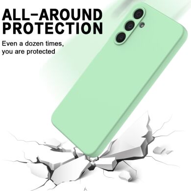 Защитный чехол Deexe Silicone Case для Samsung Galaxy A16 (A165) - Green