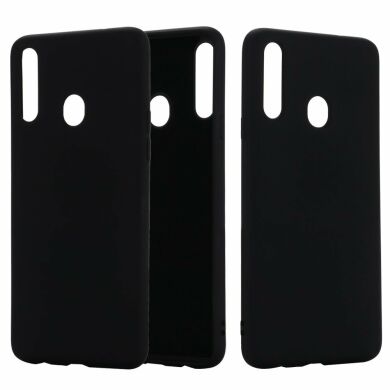 Защитный чехол Deexe Silicone Case для Samsung Galaxy A20s (A207) - Black