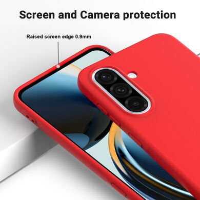 Защитный чехол Deexe Silicone Case для Samsung Galaxy A37 (A376) - Black