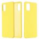 Защитный чехол Deexe Silicone Case для Samsung Galaxy A71 (A715) - Yellow. Фото 1 из 5