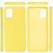 Защитный чехол Deexe Silicone Case для Samsung Galaxy A71 (A715) - Yellow. Фото 5 из 5