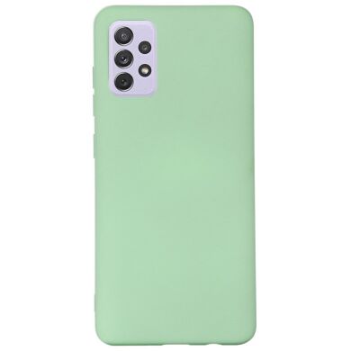 Захисний чохол Deexe Silicone Case для Samsung Galaxy A73 (A736) - Green