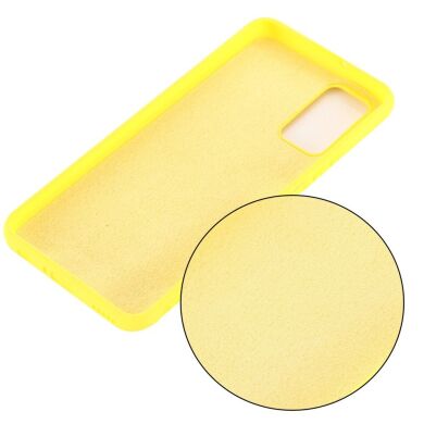 Защитный чехол Deexe Silicone Case для Samsung Galaxy M51 (M515) - Yellow