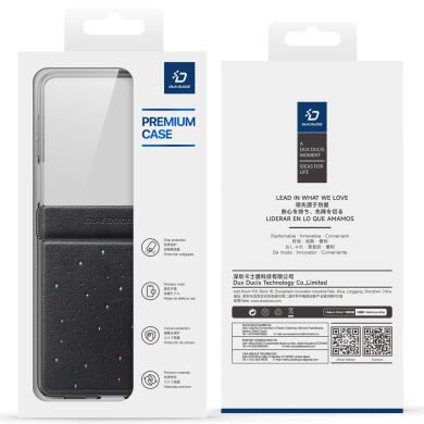 Захисний чохол Dux Ducis STEX Series для Samsung Galaxy Flip 7 - Black