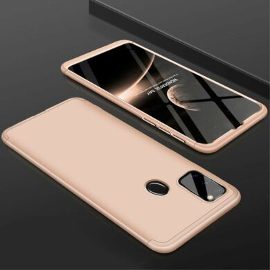 Защитный чехол GKK Double Dip Case для Samsung Galaxy M30s (M307) / Galaxy M21 (M215) - Gold