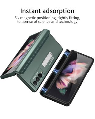 Защитный чехол GKK Magnetic Cover для Samsung Galaxy Fold 3 - Grey