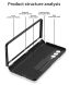 Защитный чехол GKK Magnetic Cover для Samsung Galaxy Fold 3 - Black. Фото 7 из 16