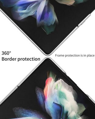 Защитный чехол GKK Magnetic Cover для Samsung Galaxy Fold 3 - Rose Gold