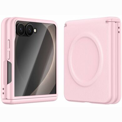 Защитный чехол GKK Magnetic Matte Case для Samsung Galaxy Flip 8 - Pink