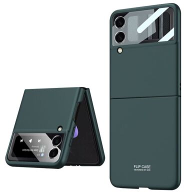 Защитный чехол GKK UltraThin для Samsung Galaxy Flip 3 - Midnight Green