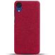 Защитный чехол KSQ Cloth Style для Samsung Galaxy A03 Core (A032) - Red. Фото 2 из 5