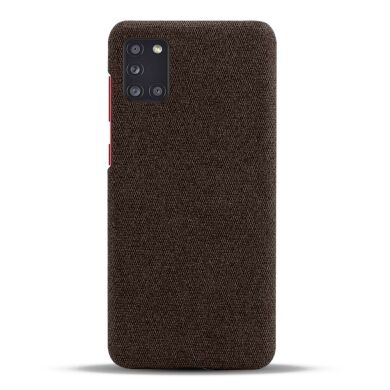 Защитный чехол KSQ Cloth Style для Samsung Galaxy A31 (A315) - Brown