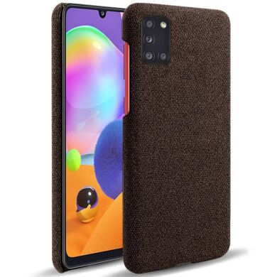 Захисний чохол KSQ Cloth Style для Samsung Galaxy A31 (A315) - Brown