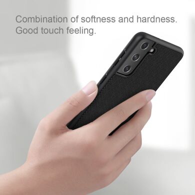 Захисний чохол NILLKIN Textured Hybrid для Samsung Galaxy S21 Plus - Black