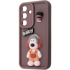 Защитный чехол Pretty Things Case для Samsung Galaxy S25 Plus (S936) - Brown / Baby