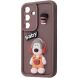 Защитный чехол Pretty Things Case для Samsung Galaxy S25 Plus (S936) - Brown / Baby. Фото 1 из 6
