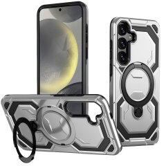 Защитный чехол Reframe Hybrid Magnetic для Samsung Galaxy S25 Plus (S936) - Grey