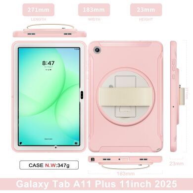 Защитный чехол Reframe Rotation X для Samsung Galaxy Tab A11 Plus (X230/236) - Black