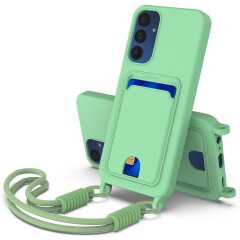 Захисний чохол Reframe Silicone Holder для Samsung Galaxy A24 (A245) - Green