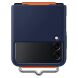 Захисний чохол Silicone Cover with Strap для Samsung Galaxy Flip 3 (EF-GF711TNEGRU) - Navy
