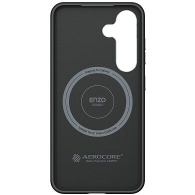 Защитный чехол Spigen (SGP) Enzo Aramid (MagFit) для Samsung Galaxy S25 (S931) ACS09121 / GP-FPS931PGABW - Black / Silver
