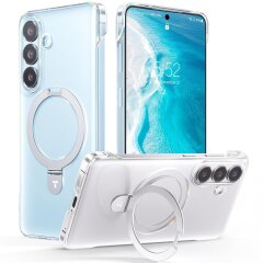 Захисний чохол TORRAS Ostand Q1 Slim (with MagSafe) для Samsung Galaxy S26 Plus - Clear