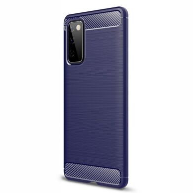 Защитный чехол UniCase Carbon для Samsung Galaxy S20 FE (G780) - Dark Blue